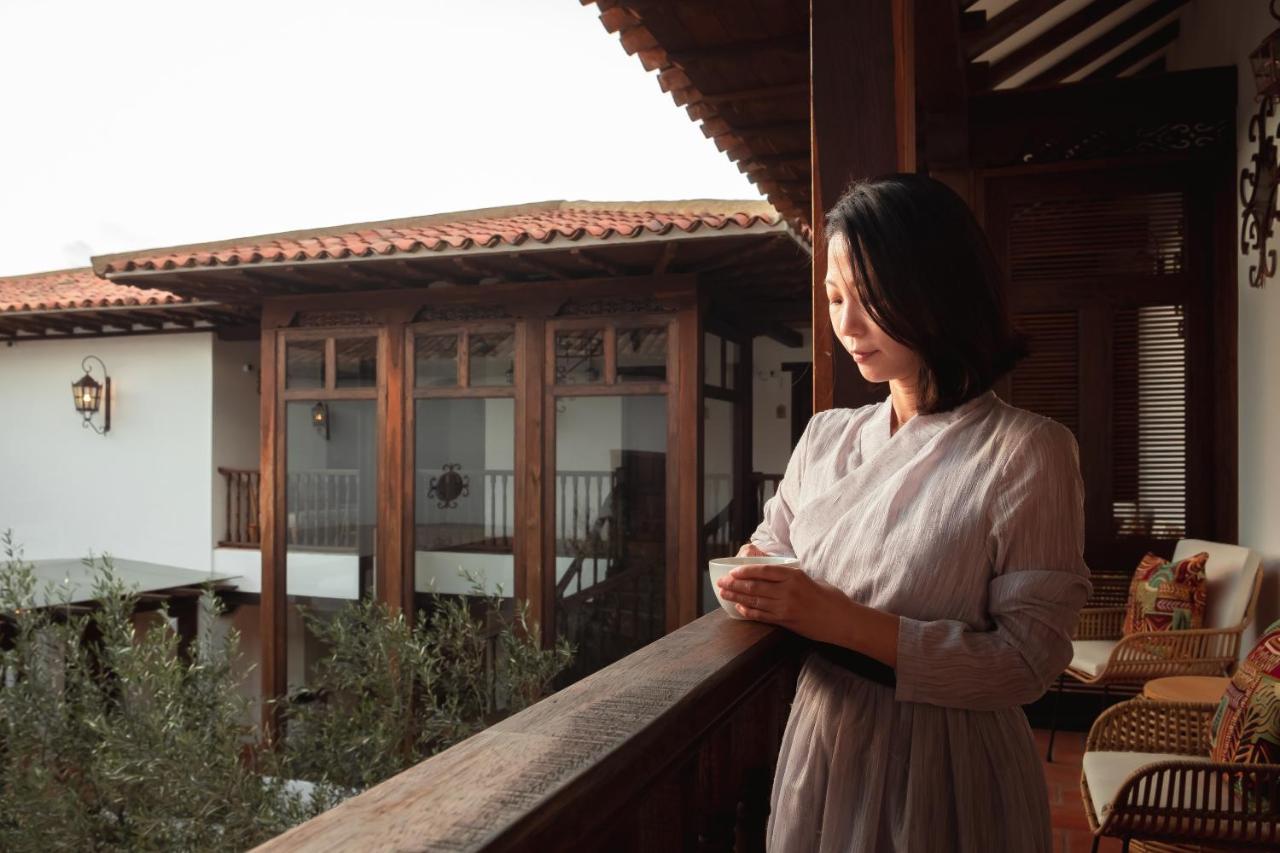 Hotel Casa Alcestre Villa de Leyva Exterior foto